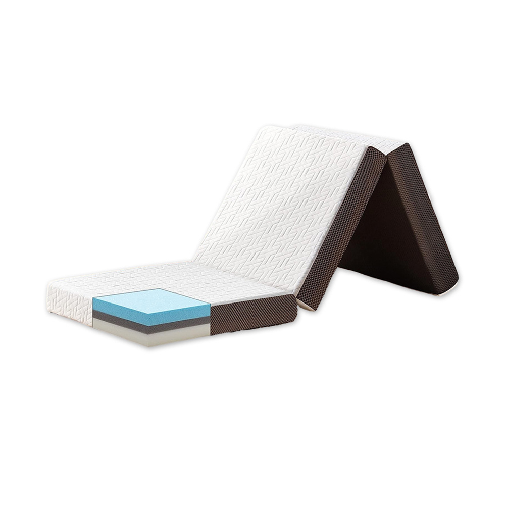Memory foam gel trippelvikt madrass