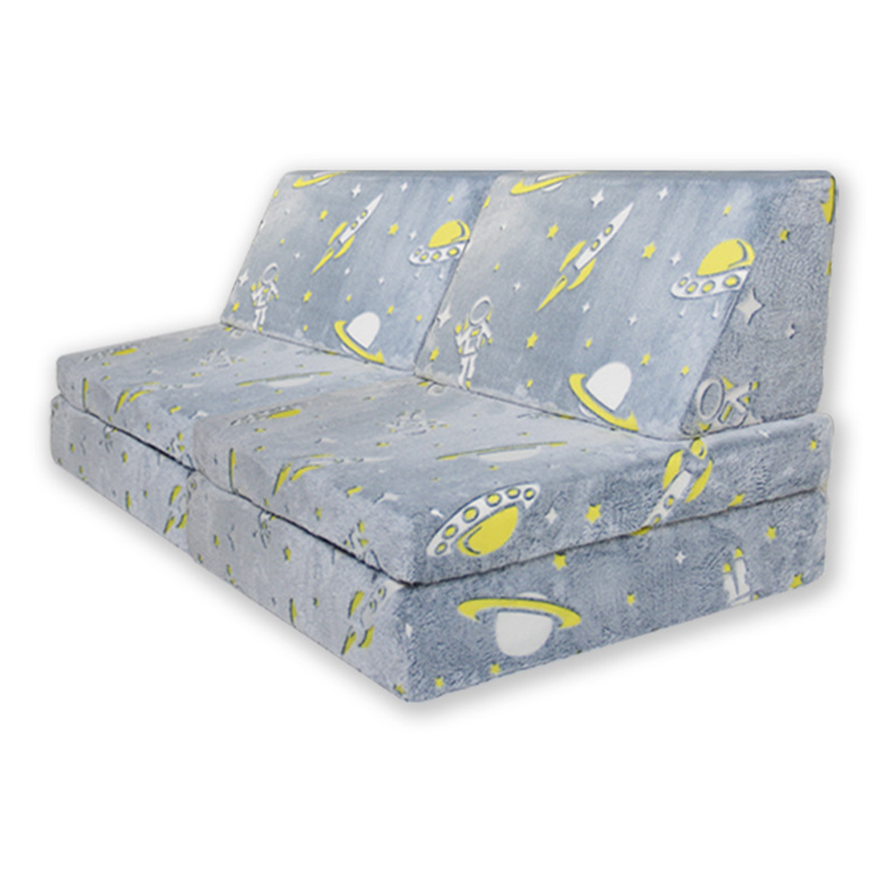 Fluorescerande multifunktionell barnsoffa
