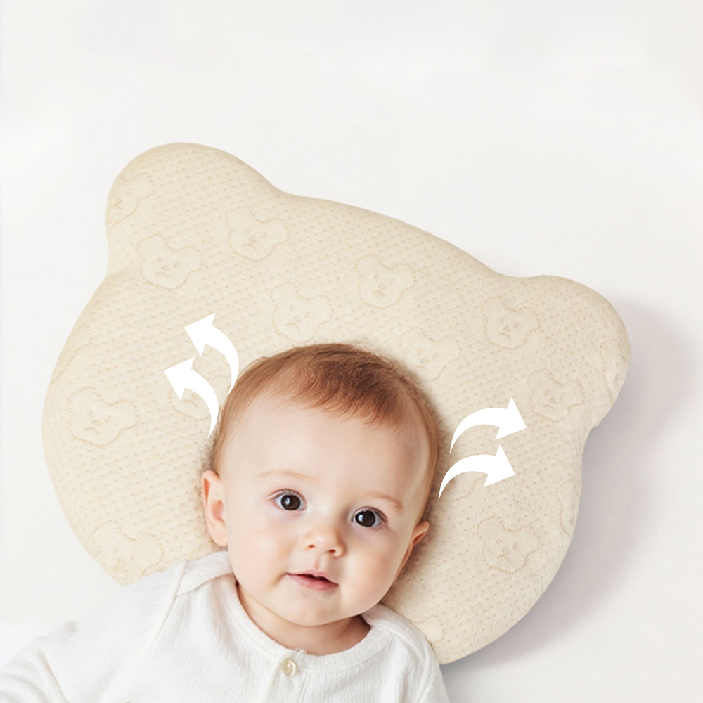 Tecknad baby silikonkudde