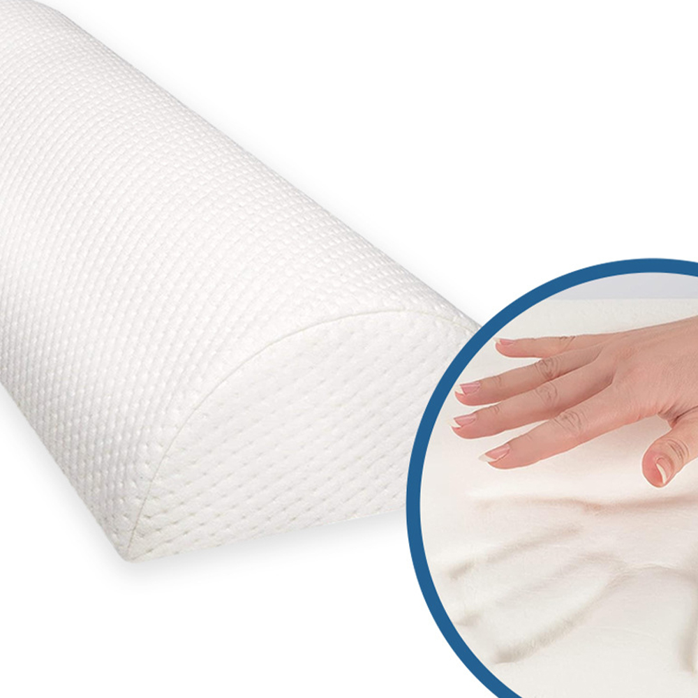 Vit memory foam benkudde