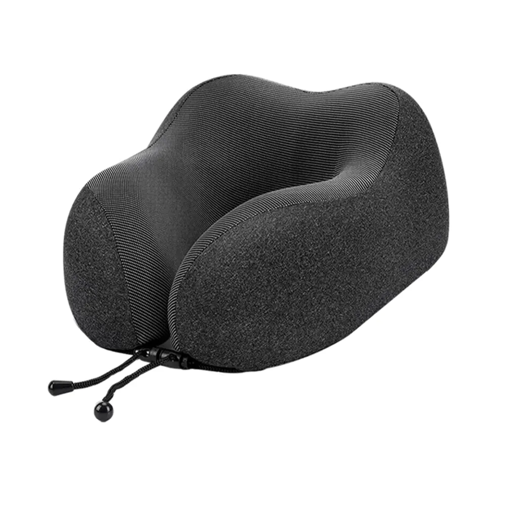 U-formad avtagbar nackkudde av memory foam