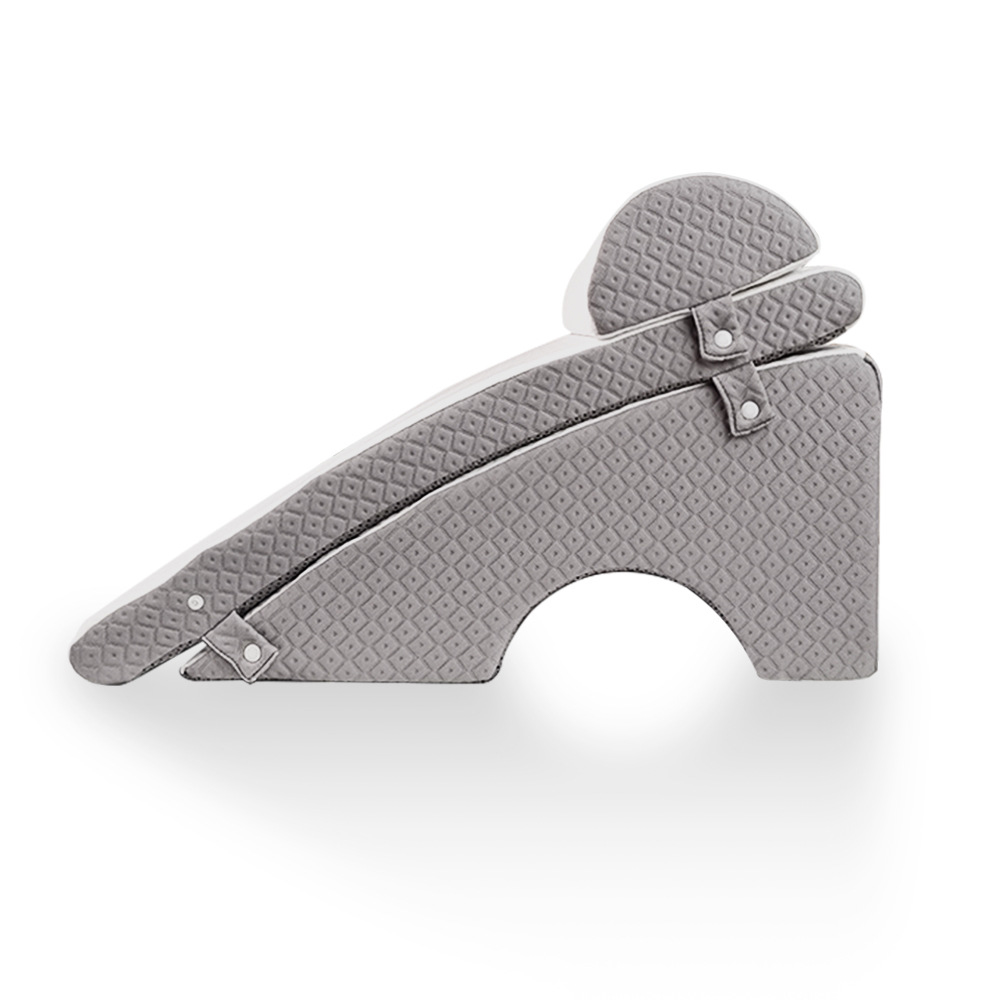 Tredelat kuddset av memory foam