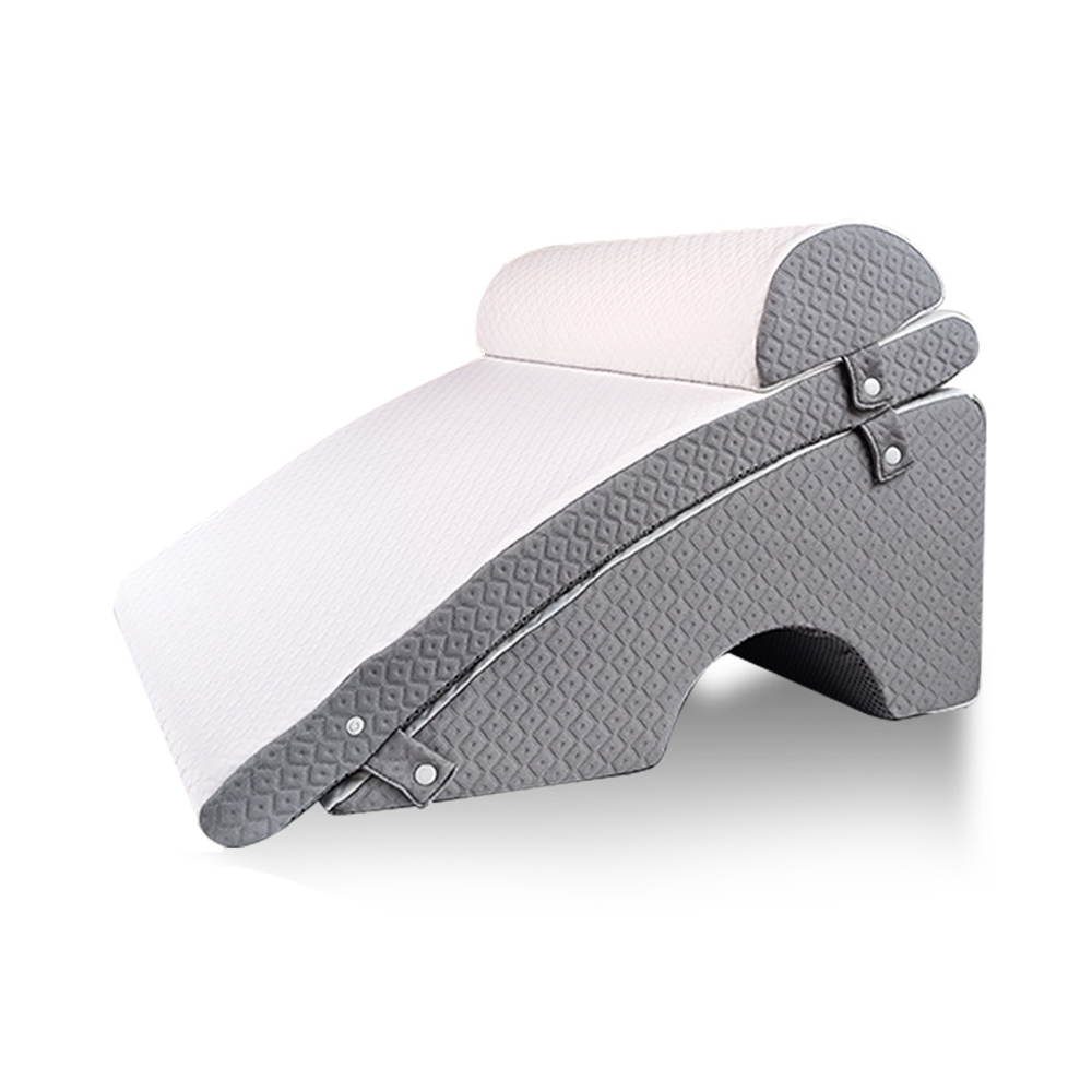 Tredelat kuddset av memory foam