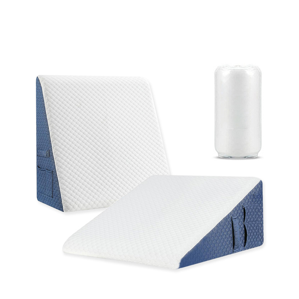 Triangulärt multifunktionellt Memory Foam-ryggstöd