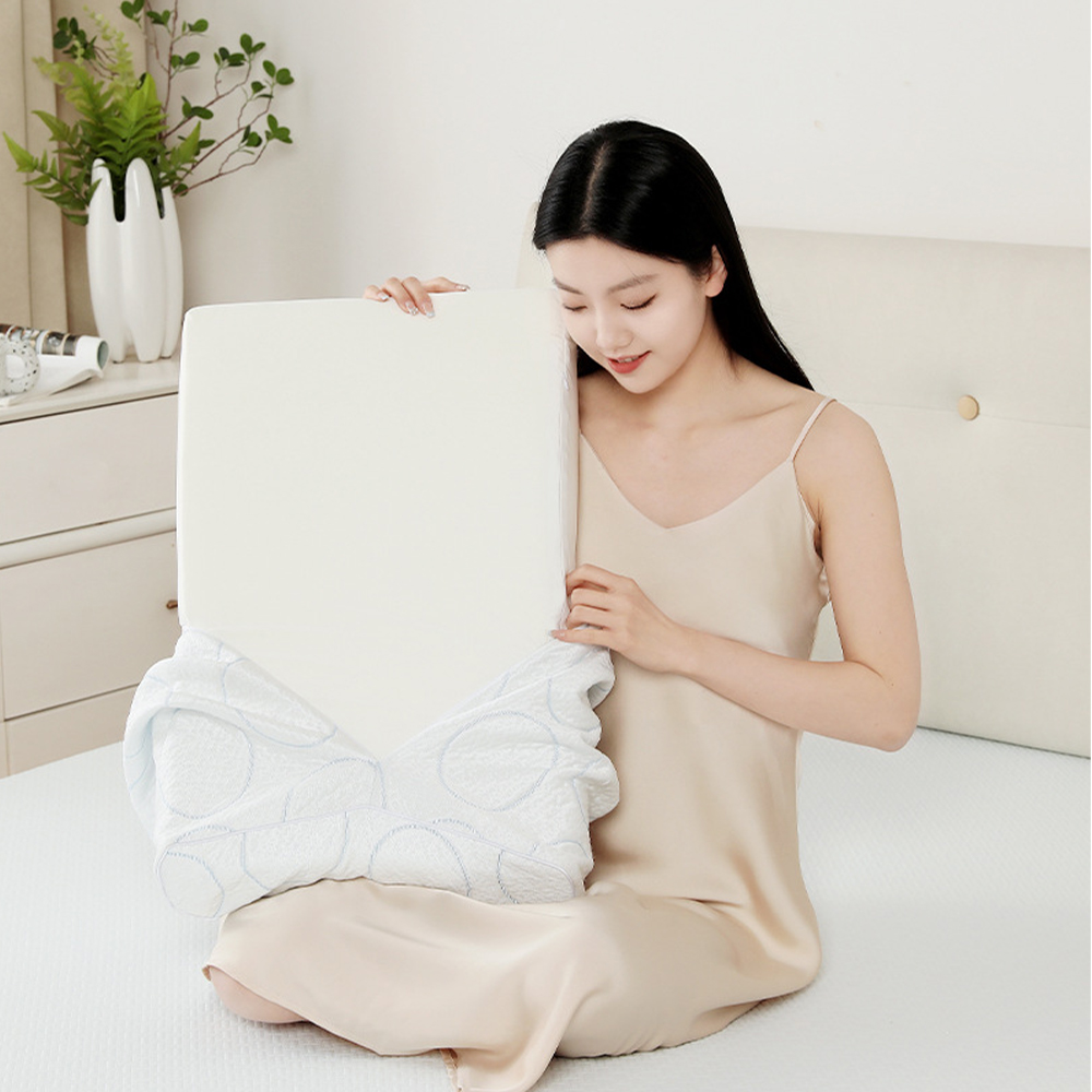 Vågmönster kudde av memory foam