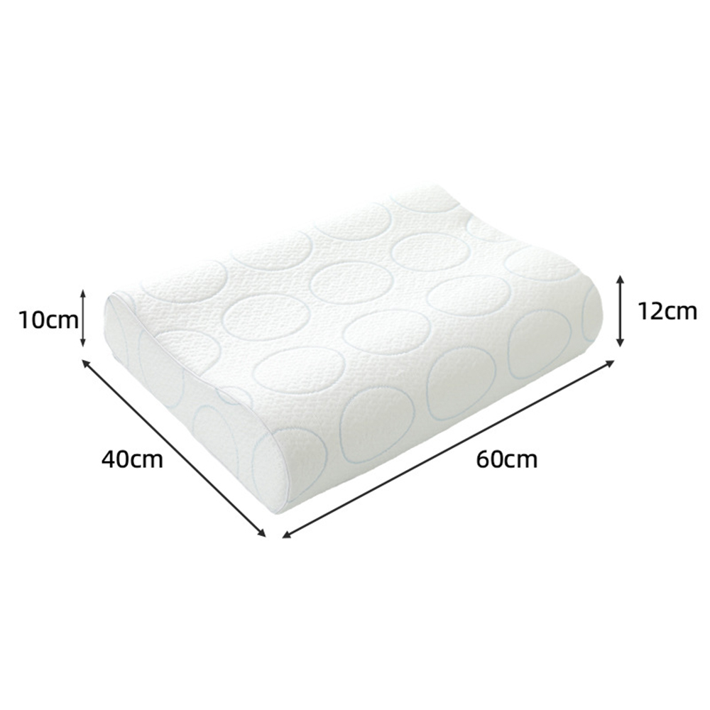 Vågmönster kudde av memory foam