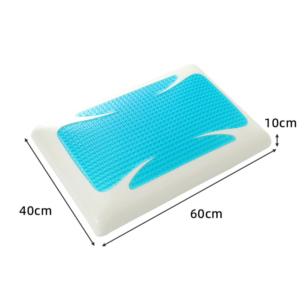 Gel kudde med memory foam bulle