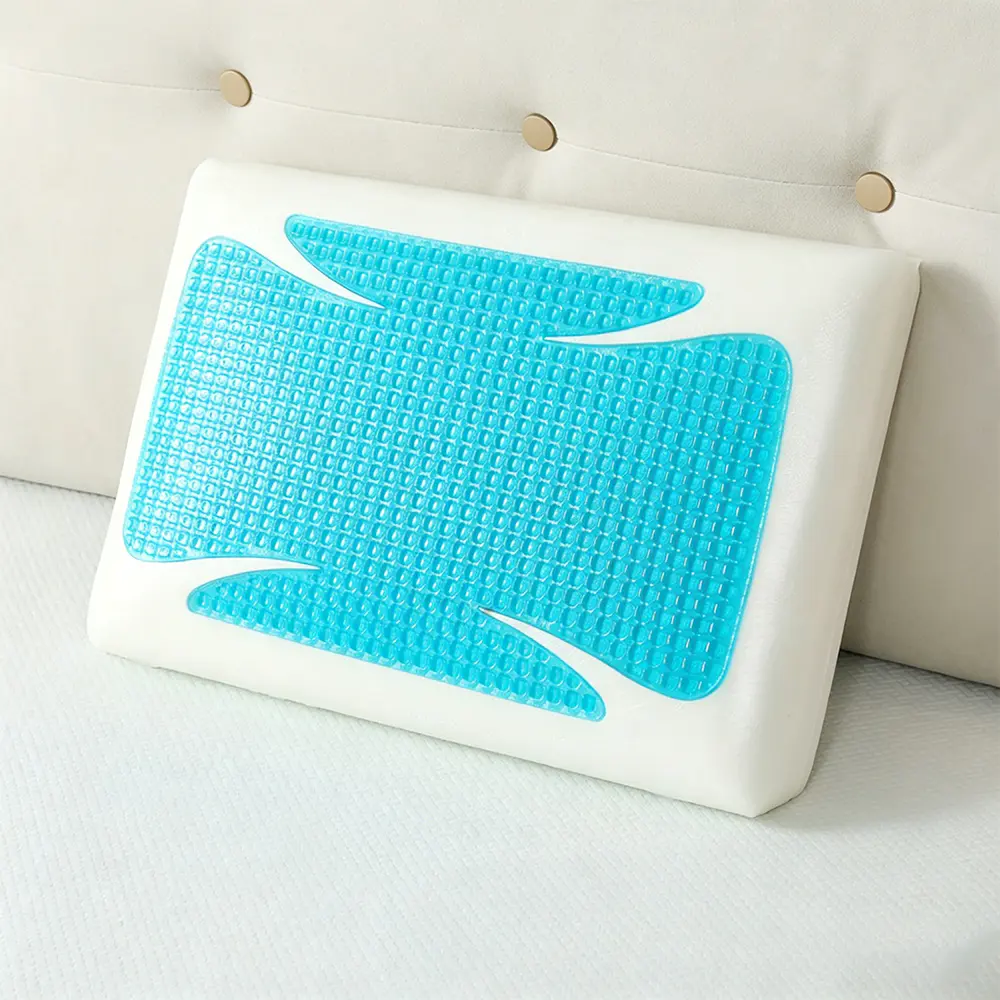 Gel kudde med memory foam bulle