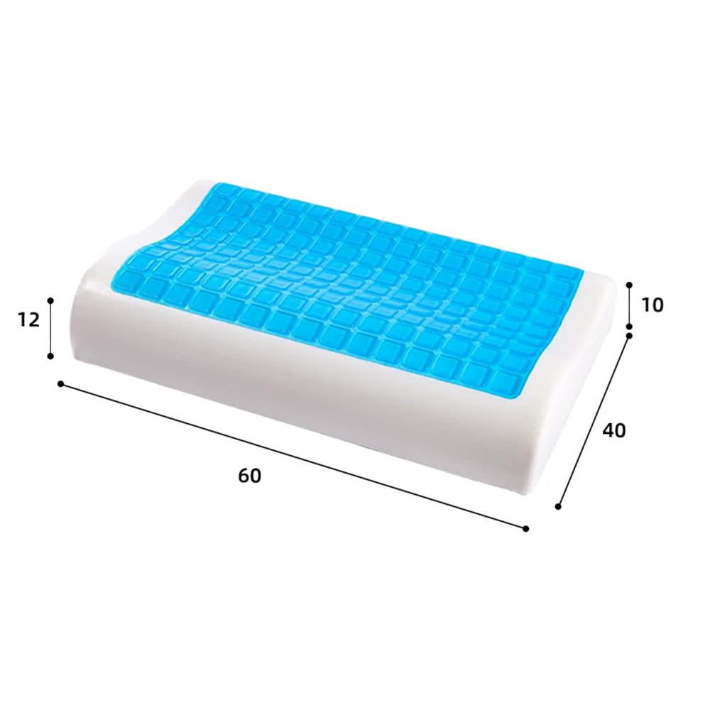 Kudde med gel memory foam