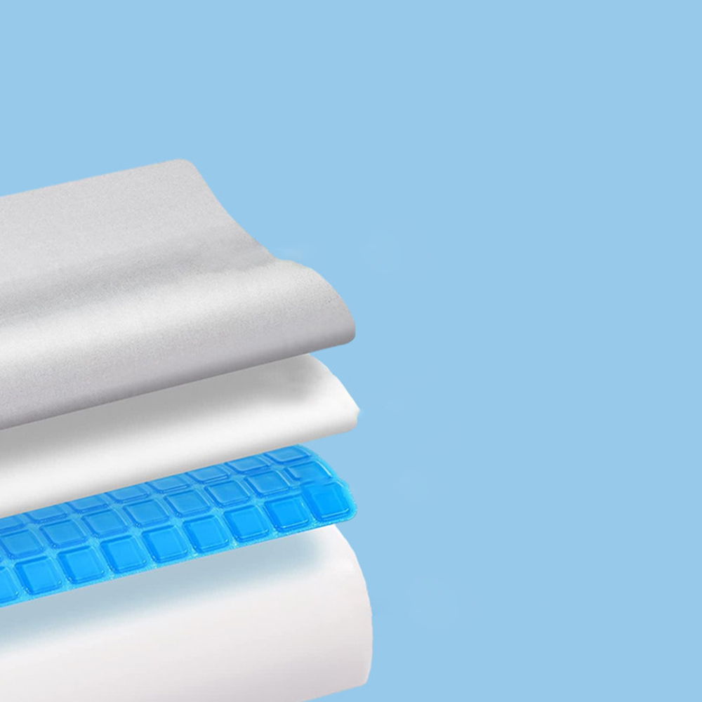 Kudde med gel memory foam