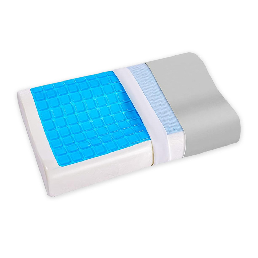 Kudde med gel memory foam