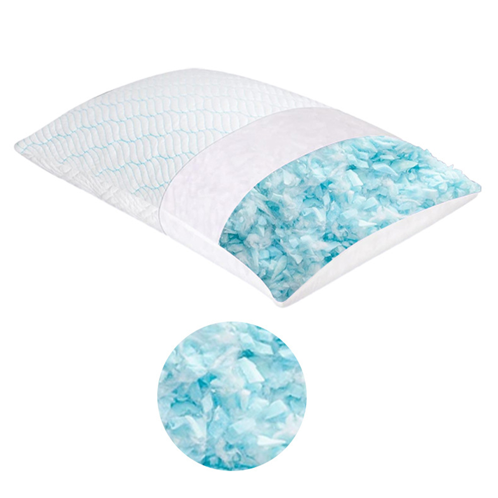 Issilke gel memory foam svampkudde