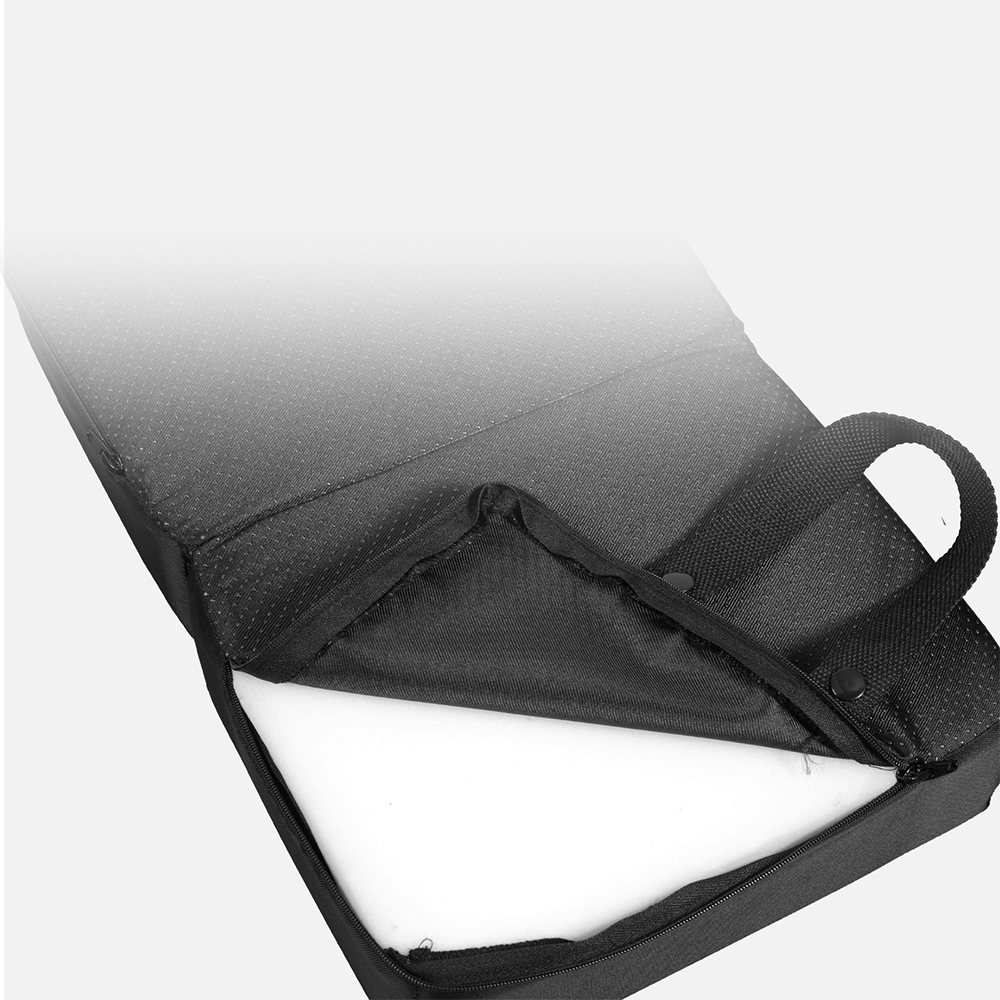 Vikbar sittdyna av memory foam
